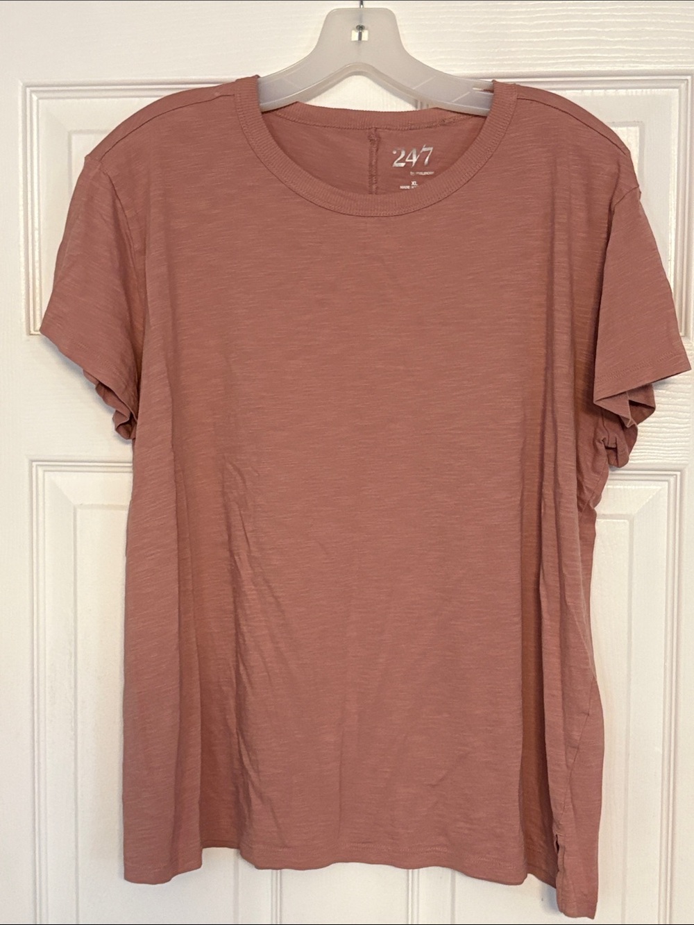 Maurices Dusty Rose Short Sleeve Crewneck Tee